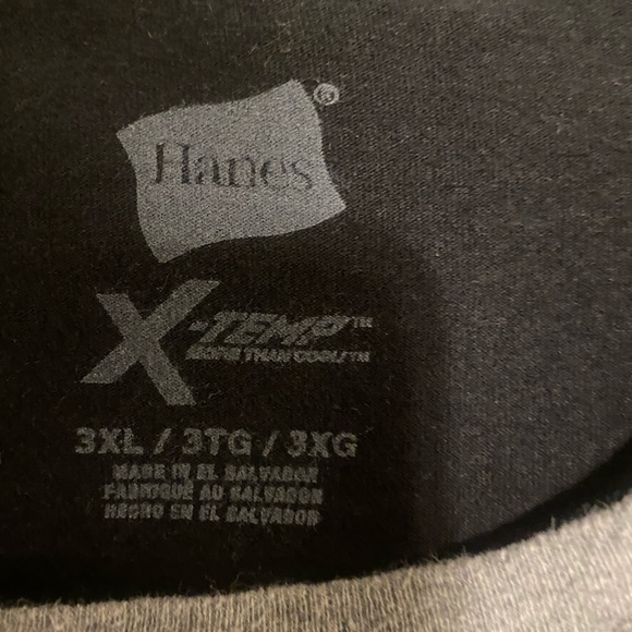 Hanes X-Temp Mens long Sleeve Tee - Picture 3 of 3